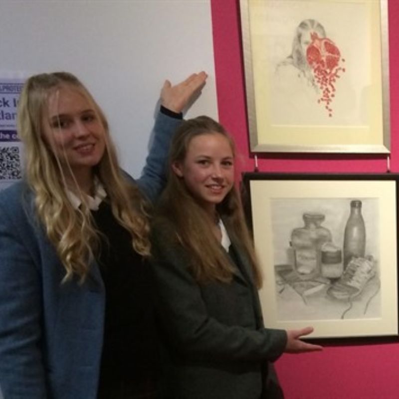 Pupils' Success In Perthshire Art Competition