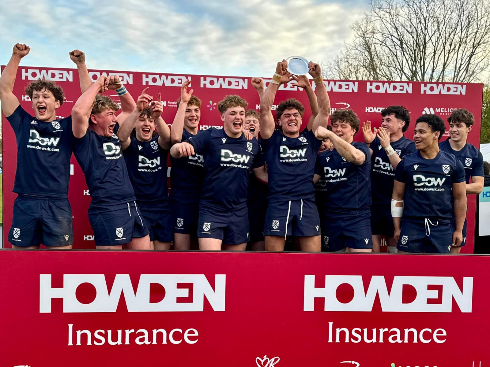 Glenalmond College U16 team wins Rosslyn Park Rugby Sevens Plate
