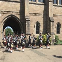 PIPE BAND AT COMMEM 2021